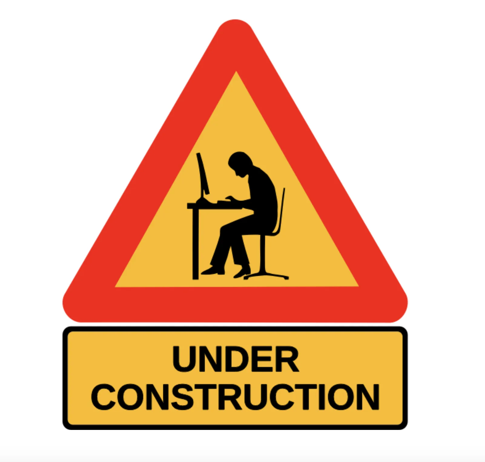 Under construction sign